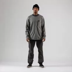 Jones Men's Flagship Recycled Grid Fleece Crew 2023 -Jone Shop flagship recycled grid fleece crew 2